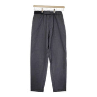 Graphpaper 新品 Loro Piana Cook Pants GU191-40045 WF 定価39600円 パンツ チャコールグレー レディース グラフペーパー【中古】4-1003T♪