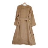 Graphpaper 新品 Suri Alpaca Gown Coat GL203-10119 定価121000円 ガウン コート キャメル レディース グラフペーパー【中古】4-1003T♪