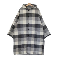 Graphpaper 新品 Double Faced Wool Reversible Hooded Coat GM213-10222 定価176000円 コート グレー メンズ グラフペーパー【中古】4-0923T♪