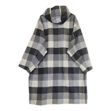 Graphpaper 新品 Double Faced Wool Reversible Hooded Coat GM213-10222 定価176000円 コート グレー メンズ グラフペーパー【中古】4-0923T♪