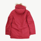 WOOLRICH ARCTIC PARKA アークティック 1702061 コヨーテファー ダウンジャケット レッド メンズ ウールリッチ【中古】4-1029A♪