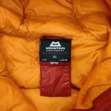 Mountain Equipment Dewline Hooded Jacket サイズXL ダウンジャケット レッド メンズ マウンテンイクイップメント【中古】4-1011A♪