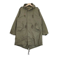 HOUSTON PARKA SHELL M-1951 6043-87-1 サイズXXS ボアライナー付 モッズコート カーキ メンズ ヒューストン【中古】4-1011T♪