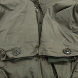 HOUSTON PARKA SHELL M-1951 6043-87-1 サイズXXS ボアライナー付 モッズコート カーキ メンズ ヒューストン【中古】4-1011T♪