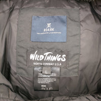 WILD THINGS/ROARK MONSTER JACKET RJJ870 サイズL ダウンジャケット ブラック メンズ ワイルドシングス/ロアーク【中古】4-1105A♪