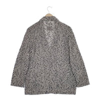 COOHEM Yonetomi SPRING TWILL TWEED JACKET ジャケット ブラック ホワイト メンズ コーヘン【中古】5-0226M∞