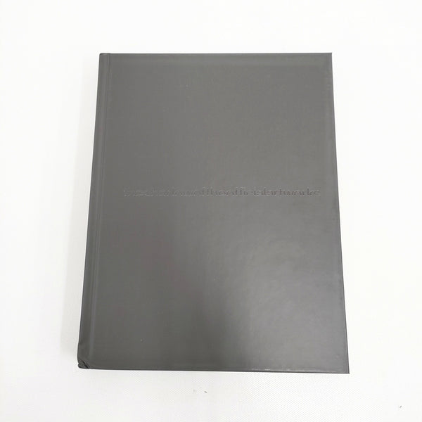 藤原ヒロシ the shadow of the official art works book FRAGMENT DESIGN フラグメント 2003年 シリアルナンバー入り 本 ブラック ベージュ メンズ【中古】5-0901G◎