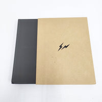 藤原ヒロシ the shadow of the official art works book FRAGMENT DESIGN フラグメント 2003年 シリアルナンバー入り 本 ブラック ベージュ メンズ【中古】5-0901G◎