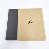 藤原ヒロシ the shadow of the official art works book FRAGMENT DESIGN フラグメント 2003年 シリアルナンバー入り 本 ブラック ベージュ メンズ【中古】5-0901G◎