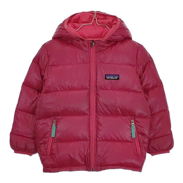 patagonia 60491FA15 ベビーハイロフトダウン サイズ3T キッズサイズ 子供用 ダウンジャケット ピンク  パタゴニア【中古】4-0924A♪