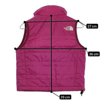 THE NORTH FACE NYJ81401 中綿ベスト PERTEX プリマロフト サイズ100 キッズサイズ 子供用 ベスト ピンク ザノースフェイス【中古】4-0924T♪