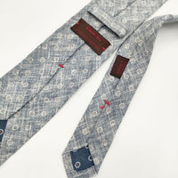 UNITED ARROWS/fiorio イタリア製 リネン ネクタイ ライトブルー メンズ ユナイテッドアローズ/フィオリオ【中古】5-0510G∞