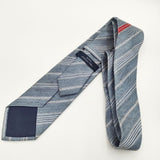 SHIPS tailoring style 日本製 シルクリネン ネクタイ ライトブルー メンズ シップス【中古】5-0510G∞