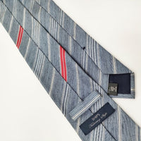 SHIPS tailoring style 日本製 シルクリネン ネクタイ ライトブルー メンズ シップス【中古】5-0510G∞