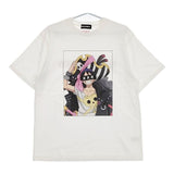 GOD SELECTION XXX ONEPIECE RED コラボ ルフィ 半袖Ｔシャツ カットソー ホワイト メンズ ゴッドセレクショントリプルエックス【中古】5-0623S∞