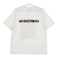 GOD SELECTION XXX ONEPIECE RED コラボ ルフィ 半袖Ｔシャツ カットソー ホワイト メンズ ゴッドセレクショントリプルエックス【中古】5-0623S∞