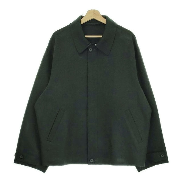 YOKE 新品 is not available cut-off jacket YK22AW0510B-JO 定価68200円 ウールジャケット ブルゾン グリーン メンズ ヨーク【中古】4-0924T♪#