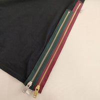 UNDERCOVER UNDAKOVR ONE OFF Tシャツ サイドジップ XL 半袖Ｔシャツ カットソー ブラック メンズ アンダーカバー【中古】5-0623S∞