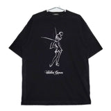 UNDERCOVER ティンカーベル Disney ディズニー サイズ5 半袖Ｔシャツ カットソー ブラック メンズ アンダーカバー【中古】5-0623S∞