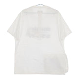 doublet Revolution別注 40TH ANNIVERSARY PACKABLE T-SHIRT 半袖Ｔシャツ カットソー ホワイト メンズ ダブレット【中古】5-0623S∞