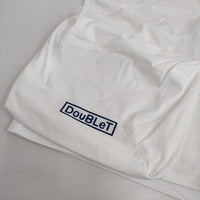 doublet Revolution別注 40TH ANNIVERSARY PACKABLE T-SHIRT 半袖Ｔシャツ カットソー ホワイト メンズ ダブレット【中古】5-0623S∞
