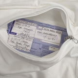 doublet Revolution別注 40TH ANNIVERSARY PACKABLE T-SHIRT 半袖Ｔシャツ カットソー ホワイト メンズ ダブレット【中古】5-0623S∞