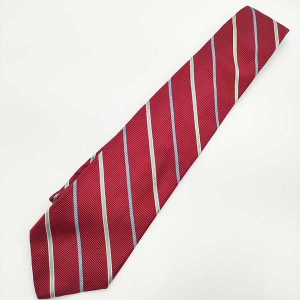 Brooks Brothers シルク アメリカ製 ネクタイ レッド メンズ ブルックスブラザーズ【中古】5-0510G∞