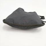 MHL. 新品 RECYCLE NYLON TAFFETA DRAWSTRING BAG S 595-4193511 ショルダーバッグ チャコールグレー メンズ エムエイチエル【中古】5-0710G∞