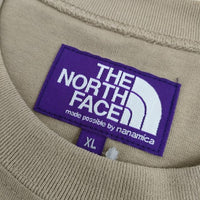 THE NORTH FACE PURPLE LABEL/BEAMS 別注 NT3226N XL 半袖Ｔシャツ カットソー ベージュ メンズ ザノースフェイスパープルレーベル/ビームス【中古】5-0623S∞