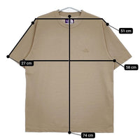 THE NORTH FACE PURPLE LABEL/BEAMS 別注 NT3226N XL 半袖Ｔシャツ カットソー ベージュ メンズ ザノースフェイスパープルレーベル/ビームス【中古】5-0623S∞