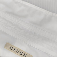 HEUGN james コットンポプリンレギュラーカラーシャツ 長袖シャツ ホワイト メンズ ユーゲン【中古】5-0108M∞