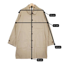 VISVIM 23AW POINTER COAT 定価138600円 0123205013030 加工 ポインター コート 23AW ベージュ メンズ ビズビム/ヴィズヴィム【中古】5-0108M∞