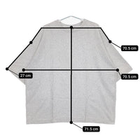 BEAUTY&YOUTH UNITED ARROWS 10oz ヘビー ワイド MAX LARGE 半袖Ｔシャツ カットソー グレー メンズ ビューティアンドユース【中古】5-0623S∞