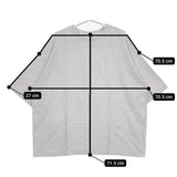 BEAUTY&YOUTH UNITED ARROWS 10oz ヘビー ワイド MAX LARGE 半袖Ｔシャツ カットソー グレー メンズ ビューティアンドユース【中古】5-0623S∞