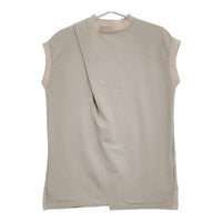 RIP VAN WINKLE CROSS JERSEY VEST 定価22000円 RW-332 ノースリーブ Ｔシャツ カットソー 22SS ベージュ メンズ リップヴァンウィンクル【中古】5-0501S∞