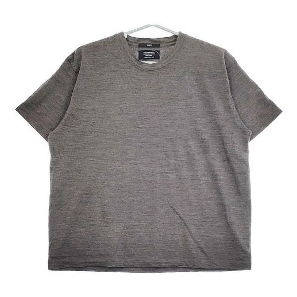 SHIPS テックウール TECH WOOL 半袖Ｔシャツ カットソー グレー メンズ シップス【中古】5-0501S∞