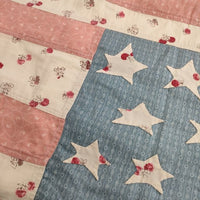 VISVIM LUNGTA STARS OXFORD B.D. SHIRT 切替 星条旗 半袖シャツ ホワイト メンズ ビズビム/ヴィズヴィム【中古】5-0501S∞