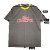 today edition 新品 Printed Ringer SAN FRANCISCO SS Tee 定価8800円 半袖Ｔシャツ カットソー グレー メンズ トゥデイエディション【中古】5-0501S∞