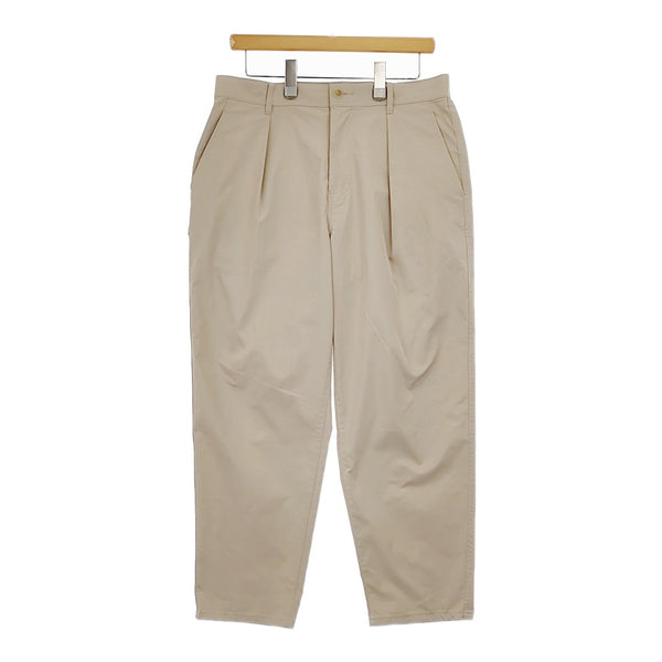 adam et Rope ドライツイル アンクルテーパードパンツ 定価12980円 GMS-01280-A パンツ ベージュ メンズ アダムエロペ【中古】4-1204G△