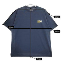BEAMS/Mountain Hard Wear Space Station Graphic T-shirt 半袖Ｔシャツ カットソー ネイビー メンズ ビームス/マウンテンハードウェア【中古】5-0501S∞