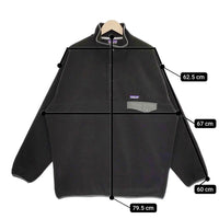 patagonia シンチラ・スナップT・プルオーバー STY25450 サイズXL フリース ジャケット ブラック メンズ パタゴニア【中古】4-1107T◆