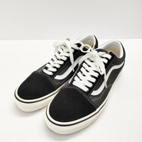 VANS オールドスクール サイズ27cm スニーカー ブラック ホワイト メンズ バンズ【中古】4-1216G◎