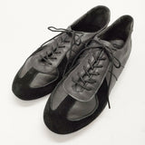 CROWN/BEAMS LIGHTS ビームス別注 DANCE german trainer type ジャーマントレーナータイプ サイズ8  シューズ・靴 ブラック メンズ クラウン/ビームスライツ【中古】4-1216G◎