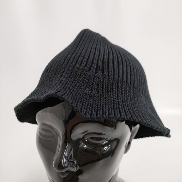 BATONER 新品 THE SEAISLAND COTTON KNIT HAT BN-24SI-004 定価7700円 ニット ハット ブラック メンズ バトナー【中古】4-0929G♪