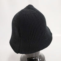 BATONER 新品 THE SEAISLAND COTTON KNIT HAT BN-24SI-004 定価7700円 ニット ハット ブラック メンズ バトナー【中古】4-0929G♪