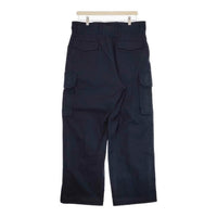 blurhms 新品 ROOTSTOCK Cotton Serge 47 Pants bROOTS23F29 サイズ4 定価46200円 カーゴパンツ ネイビー メンズ ブラームス【中古】4-1006M♪