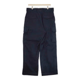 blurhms 新品 ROOTSTOCK Cotton Serge 47 Pants bROOTS23F29 サイズ4 定価46200円 カーゴパンツ ネイビー メンズ ブラームス【中古】4-1006M♪