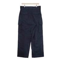 blurhms 新品 ROOTSTOCK Cotton Serge 47 Pants bROOTS23F29 サイズ3 定価46200円 カーゴパンツ ネイビー メンズ ブラームス【中古】4-1006M♪#