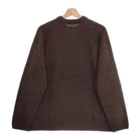 SIDE SLOPE 新品 SSL36-031 MONGOLIAN YAK KNIT PULLOVER 2 定価46200円 セーター ニット ブラウン メンズ サイドスロープ【中古】4-1006T♪#