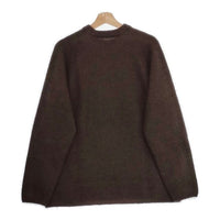 SIDE SLOPE 新品 SSL36-031 MONGOLIAN YAK KNIT PULLOVER 3 定価46200円 セーター ニット ブラウン メンズ サイドスロープ【中古】4-1006T♪